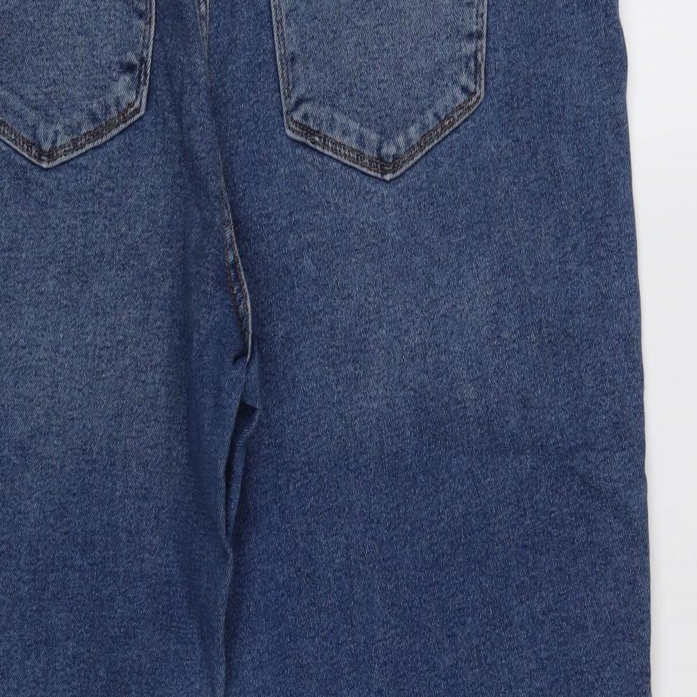 New Look Womens Blue   Mom Jeans Size 18 L27 in
