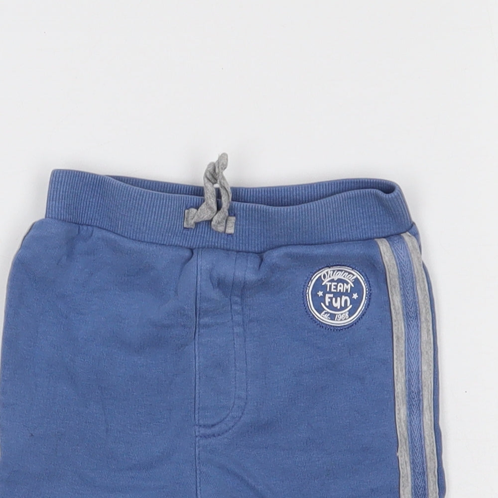 George Baby Blue   Jogger Trousers Size 12-18 Months