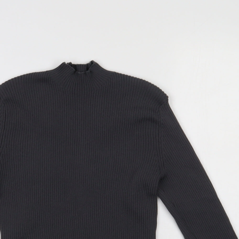 Womens UK Size M H&M Grey Pullover Jumper