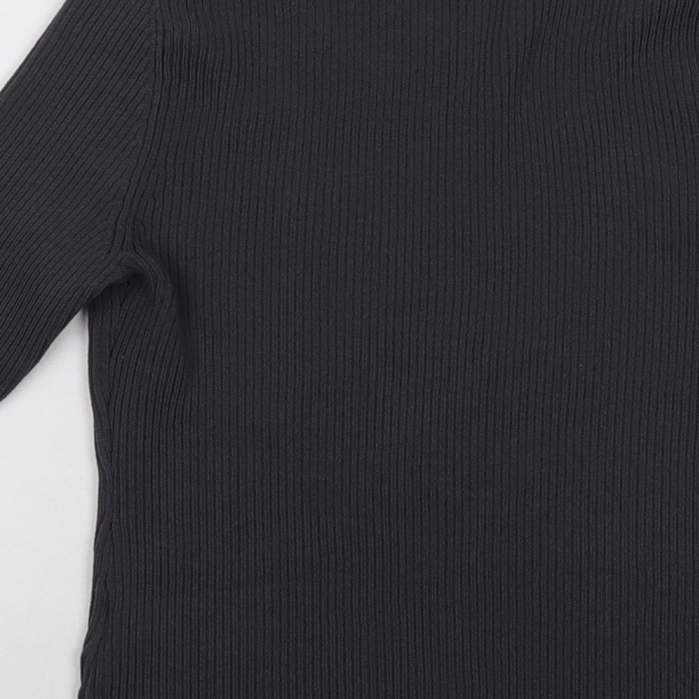Womens UK Size M H&M Grey Pullover Jumper