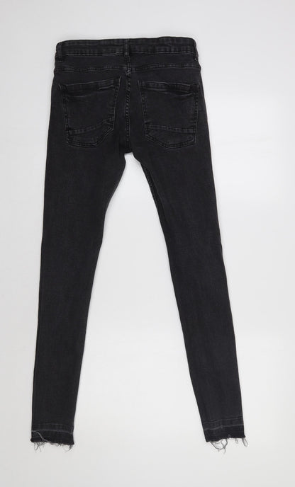 Brave Soul Womens Black   Skinny Jeans Size 28 L30 in