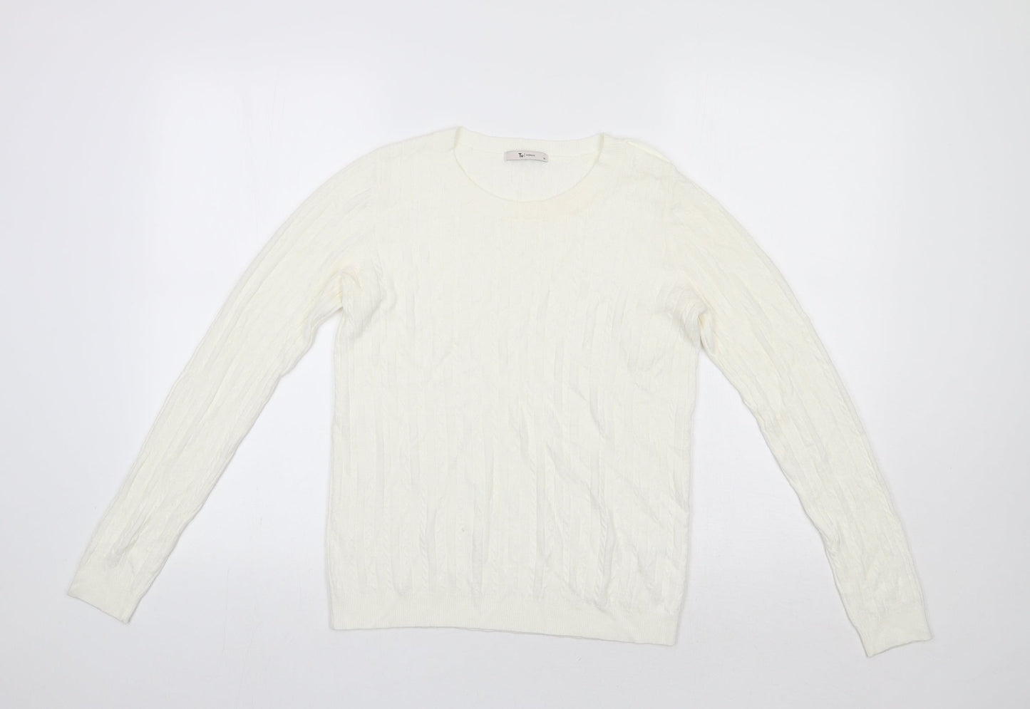 TU Womens Ivory   Pullover Jumper Size 14