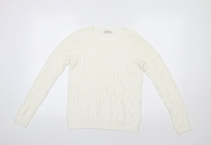TU Womens Ivory   Pullover Jumper Size 14