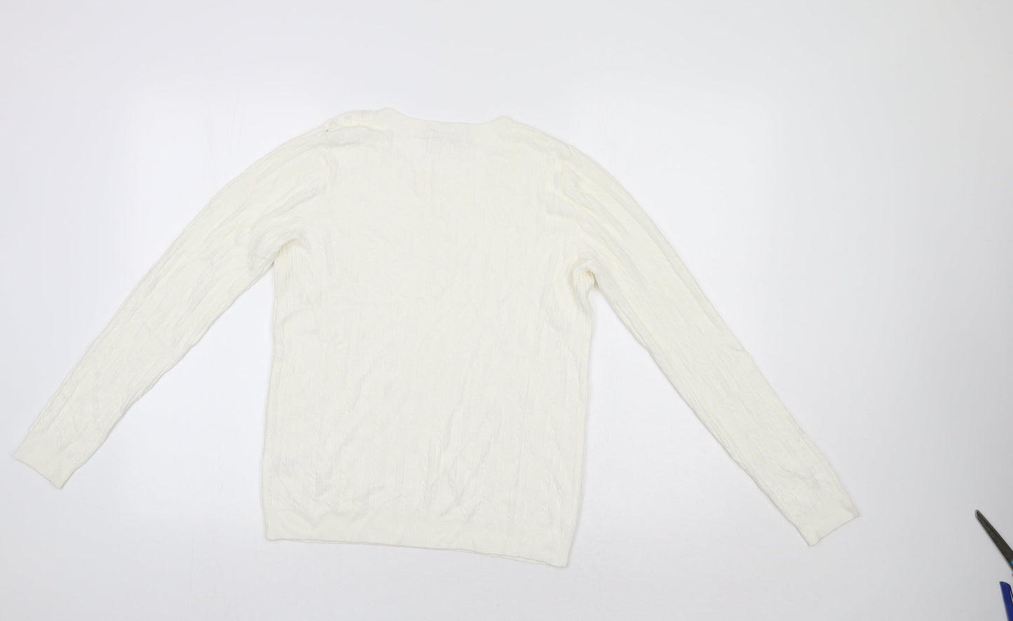 TU Womens Ivory   Pullover Jumper Size 14