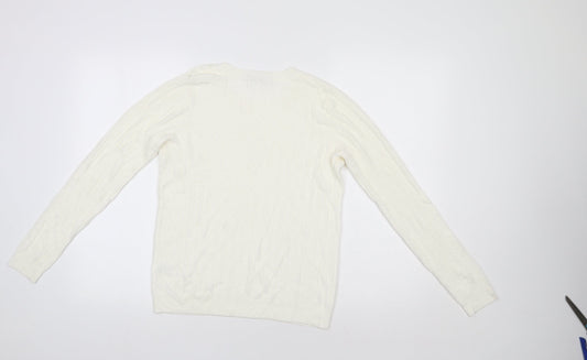 TU Womens Ivory   Pullover Jumper Size 14