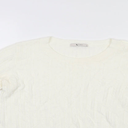 TU Womens Ivory   Pullover Jumper Size 14
