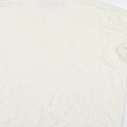 TU Womens Ivory   Pullover Jumper Size 14
