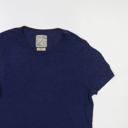 Mens UK Size S Burton Blue  T-Shirt