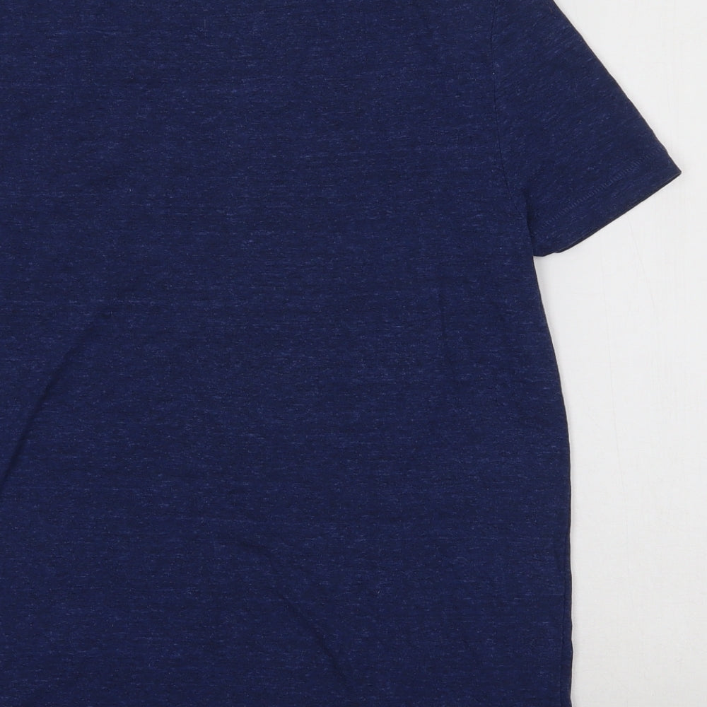 Mens UK Size S Burton Blue  T-Shirt
