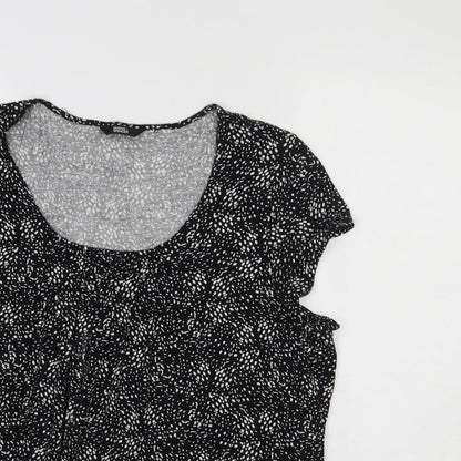 Womens UK Size 18 M&S Black Basic Blouse