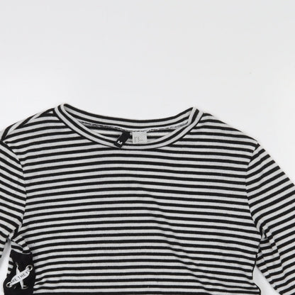 Womens UK Size M H&M Black Pullover Jumper