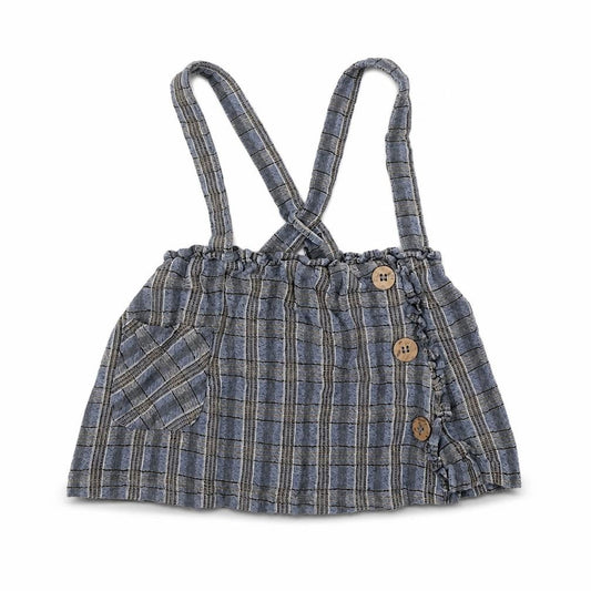 NEXT Girls Multicoloured Check  Skater Skirt Size 9-12 Months