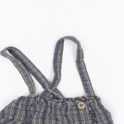 NEXT Girls Multicoloured Check  Skater Skirt Size 9-12 Months