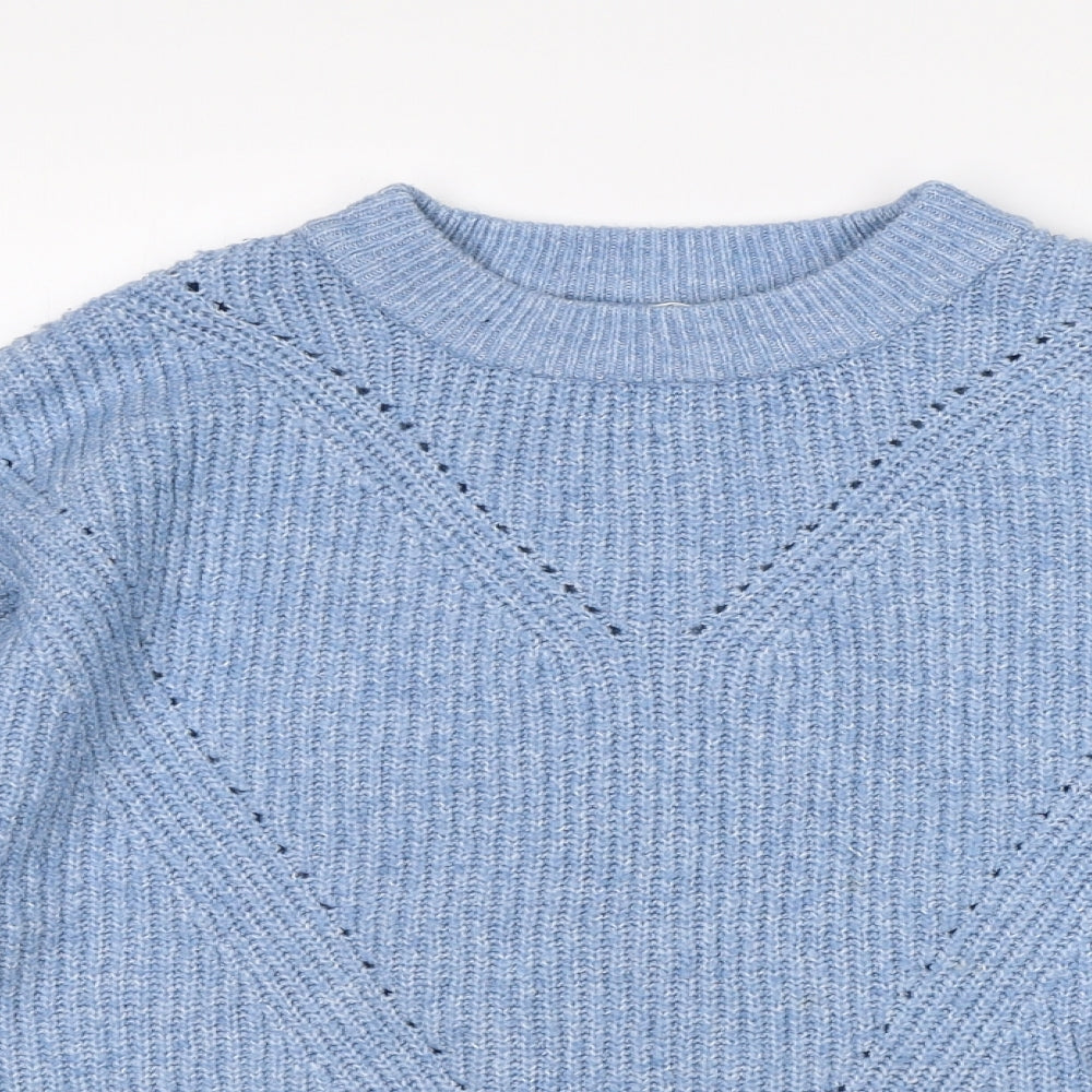 Primark Womens Blue   Pullover Jumper Size M