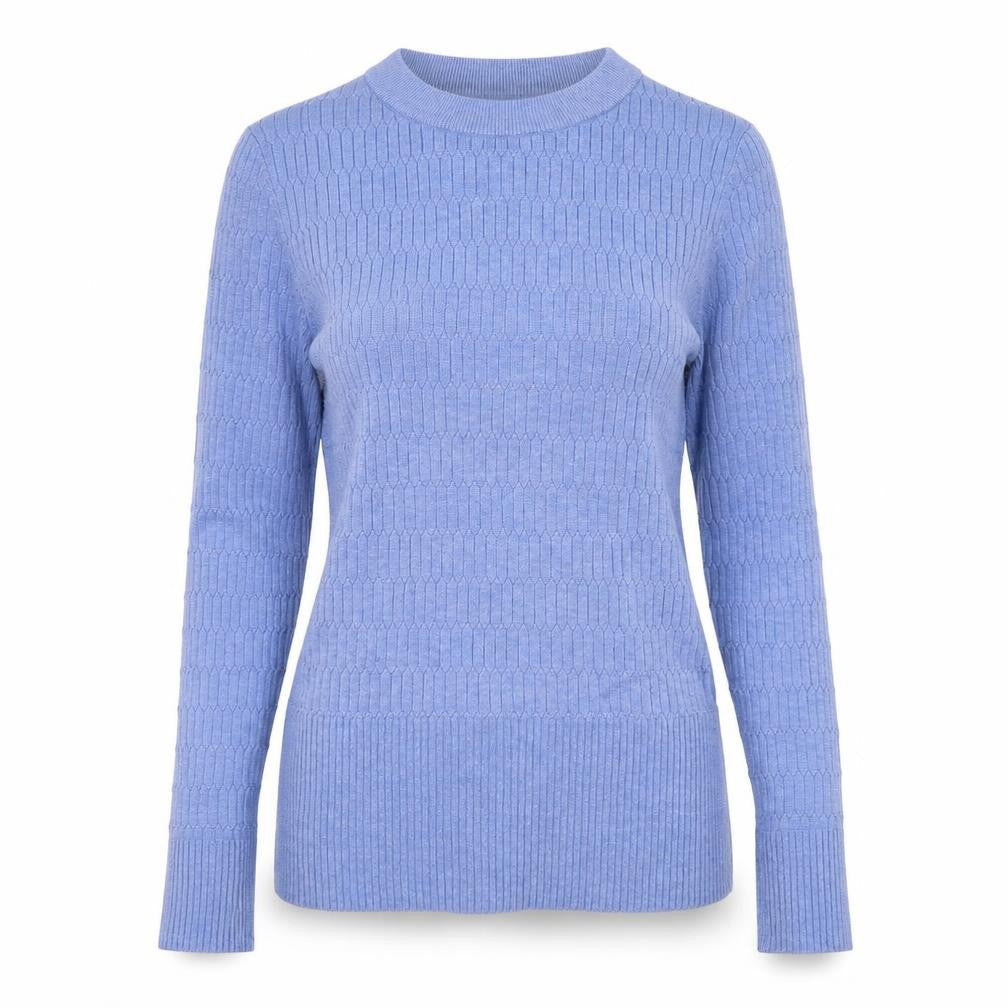 Womens UK Size 8 M&S Blue Pullover Jumper