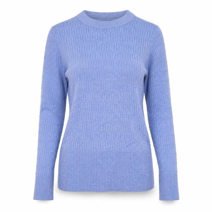 Womens UK Size 8 M&S Blue Pullover Jumper