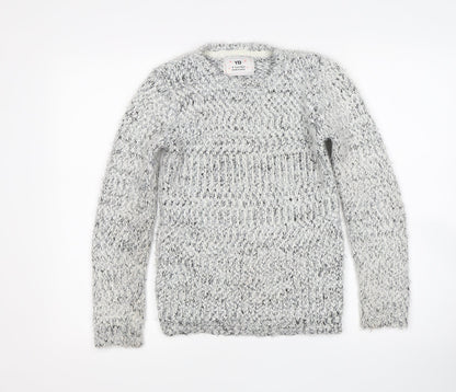 YD Girls Grey   Pullover Jumper Size 10-11 Years