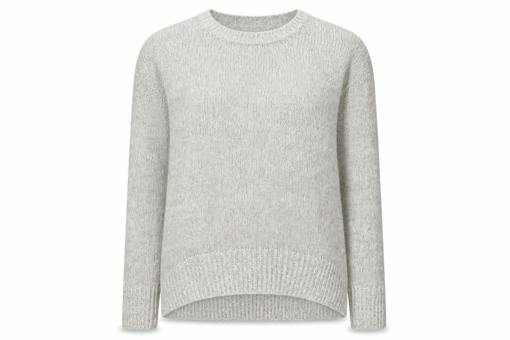 Womens UK Size S New Look Grey Pullover Jumper