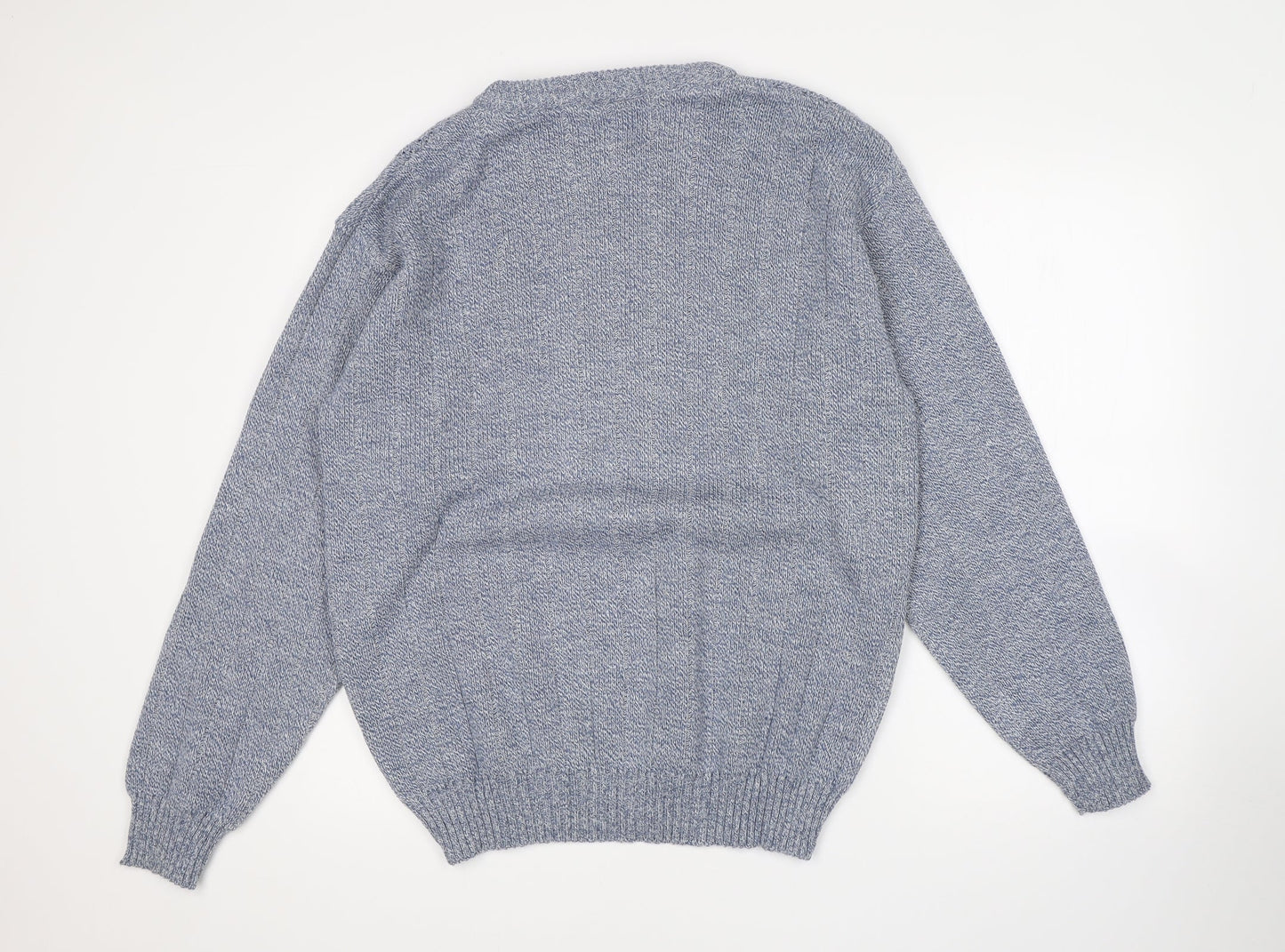 Menswear Mens Blue Argyle/Diamond  Pullover Jumper Size XL