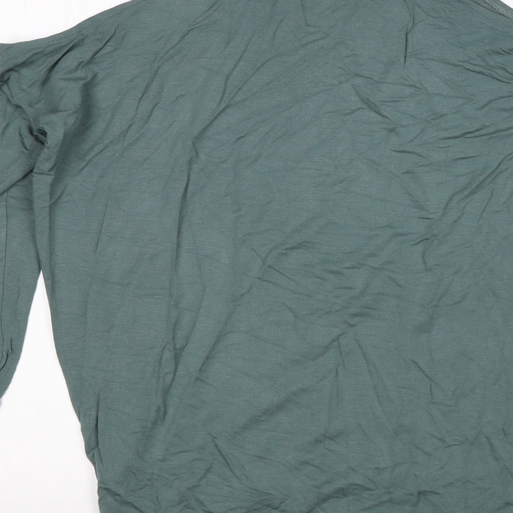 Womens UK Size 6 River Island Green Pullover Jumper