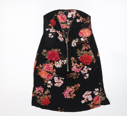 Womens UK Size 8 Cameo Rose Multicoloured Basic Blouse