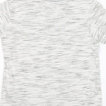 YD Girls Grey   Basic T-Shirt Size 8-9 Years