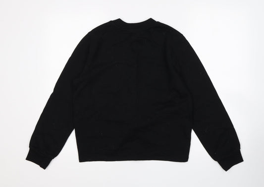 Womens UK Size S H&M Black Pullover Jumper