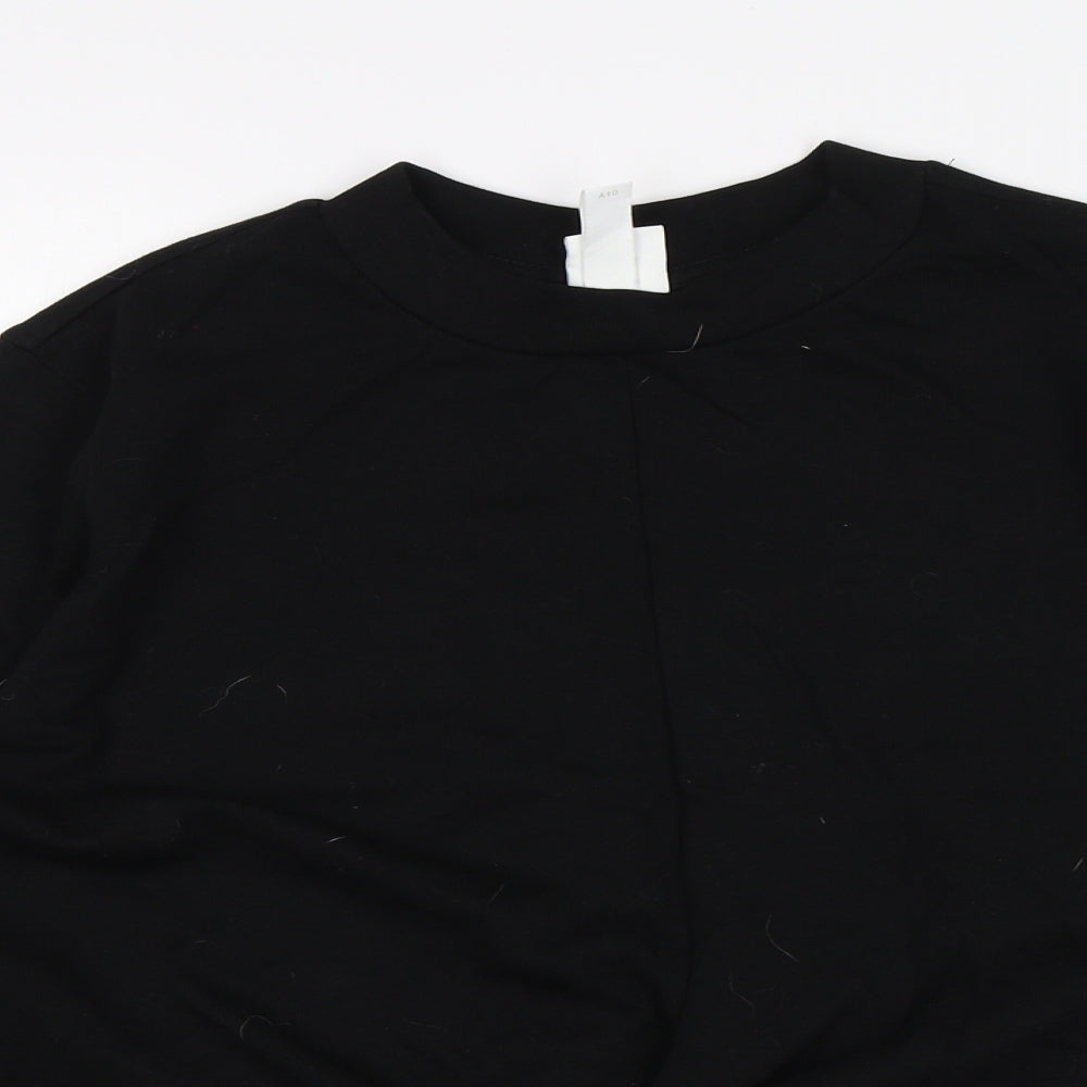 Womens UK Size S H&M Black Pullover Jumper