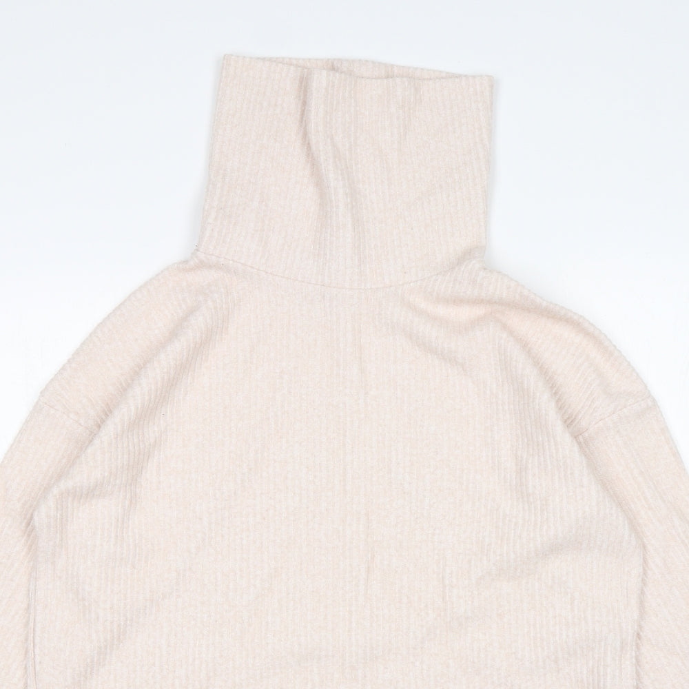 Womens UK Size S New Look Pink Pullover Jumper