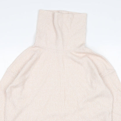 Womens UK Size S New Look Pink Pullover Jumper