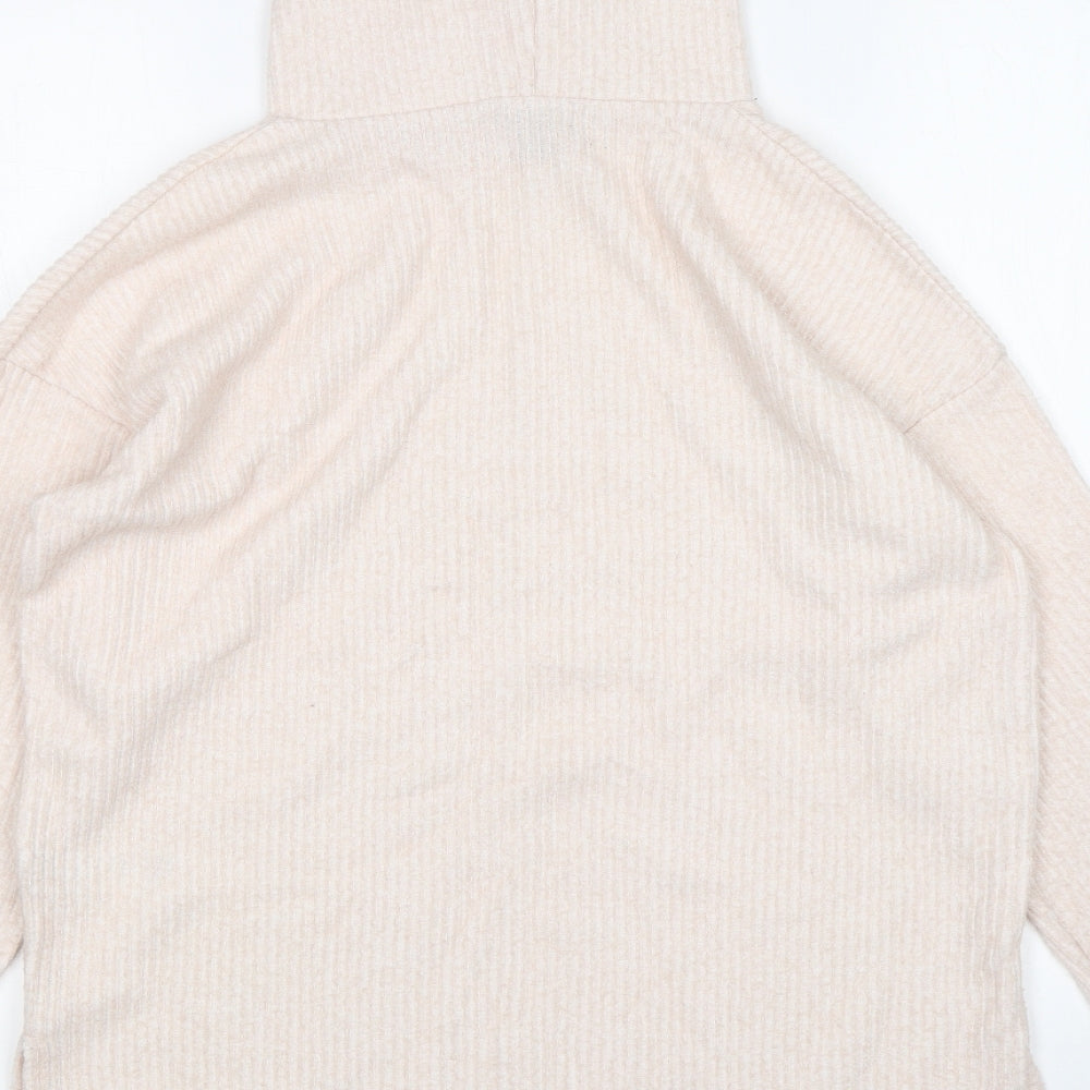 Womens UK Size S New Look Pink Pullover Jumper