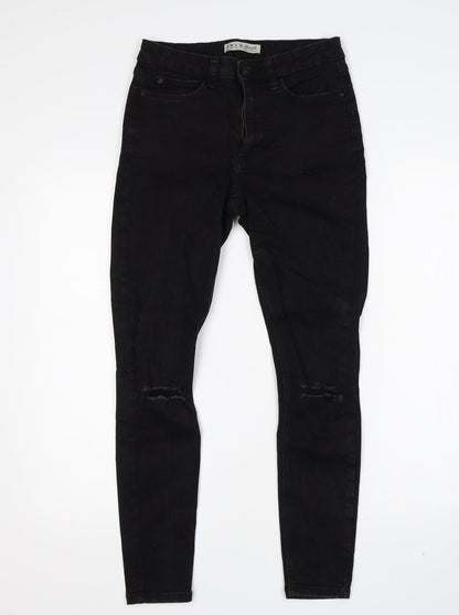 Denim Co Womens Black   Skinny Jeans Size 8 L25 in