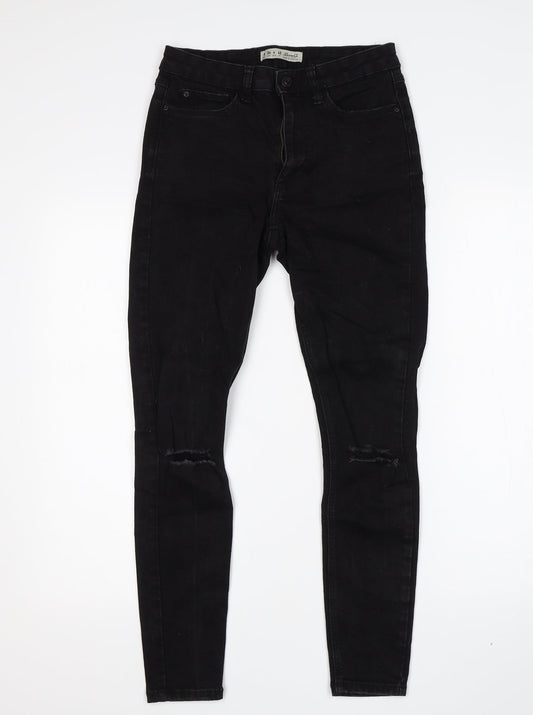 Denim Co Womens Black   Skinny Jeans Size 8 L25 in