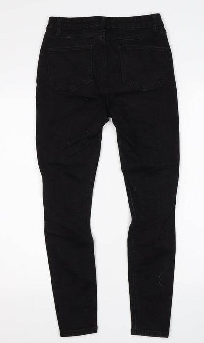 Denim Co Womens Black   Skinny Jeans Size 8 L25 in