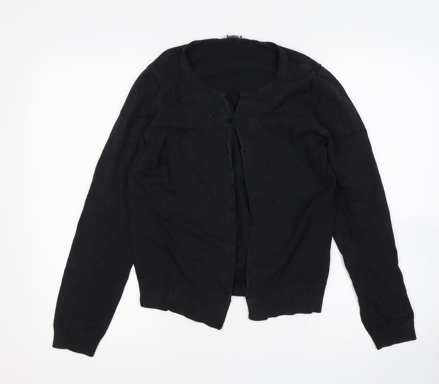 BHS Womens Black   Cardigan Jumper Size 12