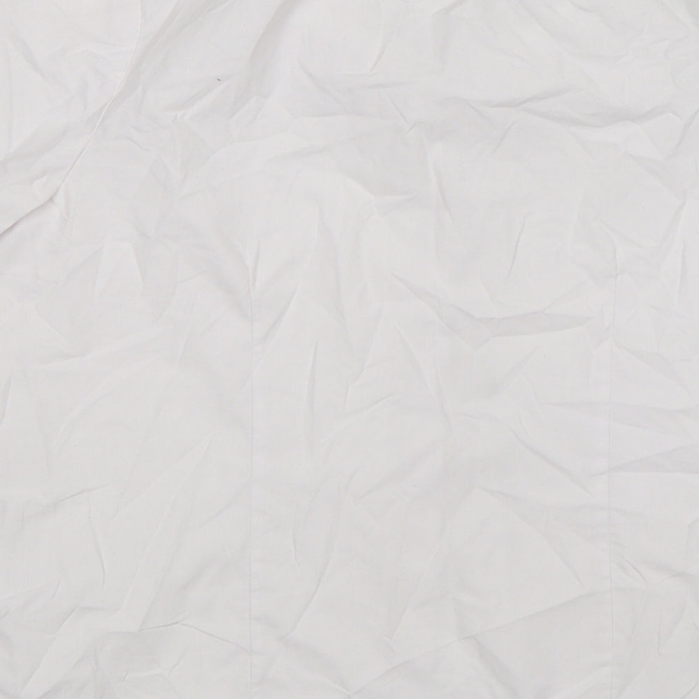 George Boys White   Basic Button-Up Size 10-11 Years