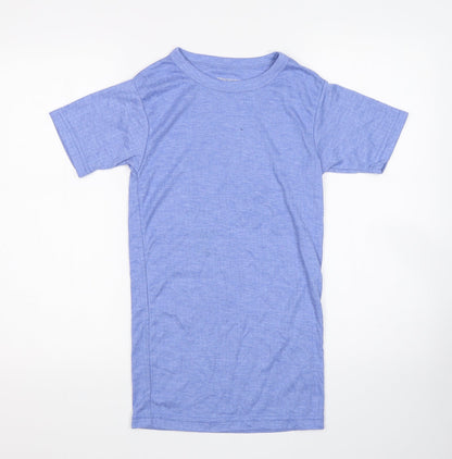 Click Mens Blue    T-Shirt Size S