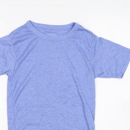 Click Mens Blue    T-Shirt Size S