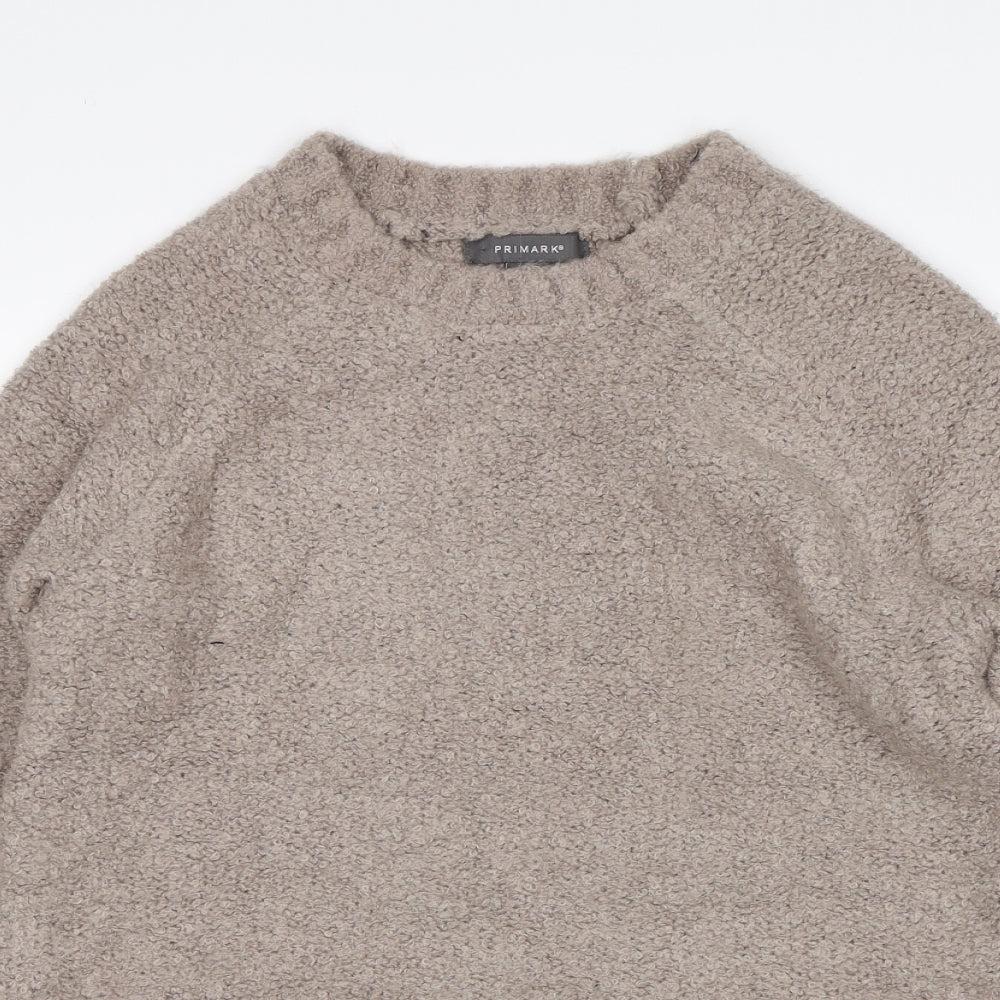 Primark Womens Brown   Pullover Jumper Size XS