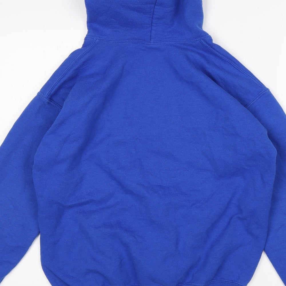 Gildan Boys Blue   Pullover Hoodie Size XL  - Made In 2006