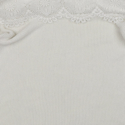 F&F Womens White   Pullover Jumper Size 8