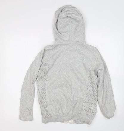 Womens UK Size 2XS M&S Grey Cardigan Jumper