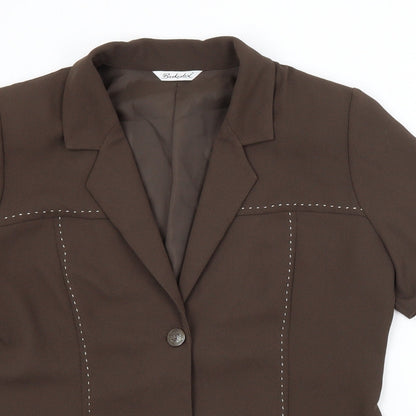 Womens UK Size 16 Berkertex Brown Jacket