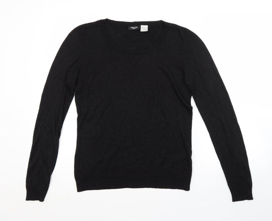 La Redoute Womens Black   Pullover Jumper Size 8