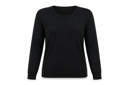 Womens UK Size 8 La Redoute Black Pullover Jumper