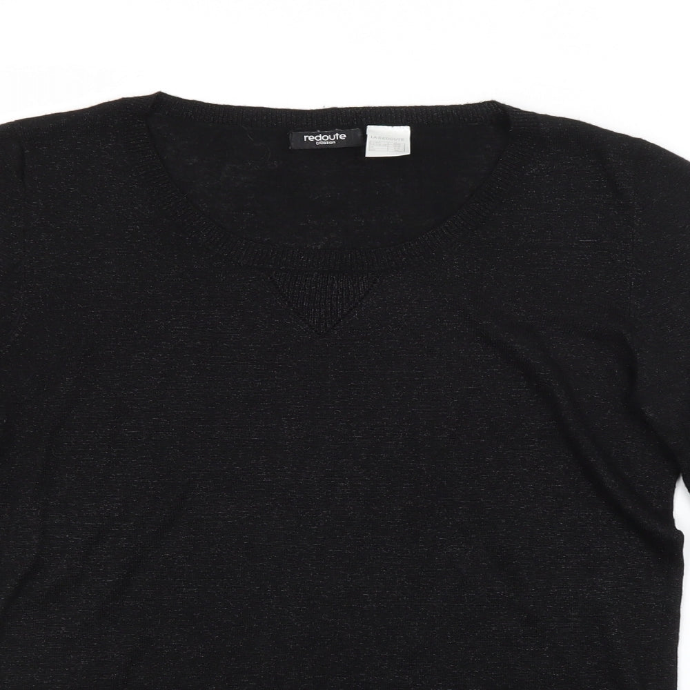 La Redoute Womens Black   Pullover Jumper Size 8