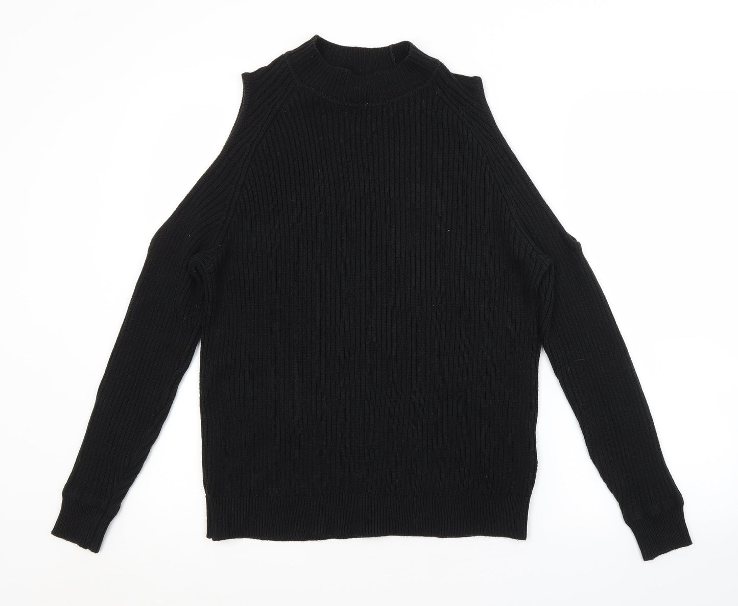 Womens UK Size S H&M Black Pullover Jumper