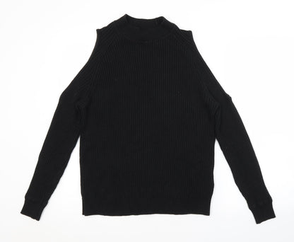 Womens UK Size S H&M Black Pullover Jumper