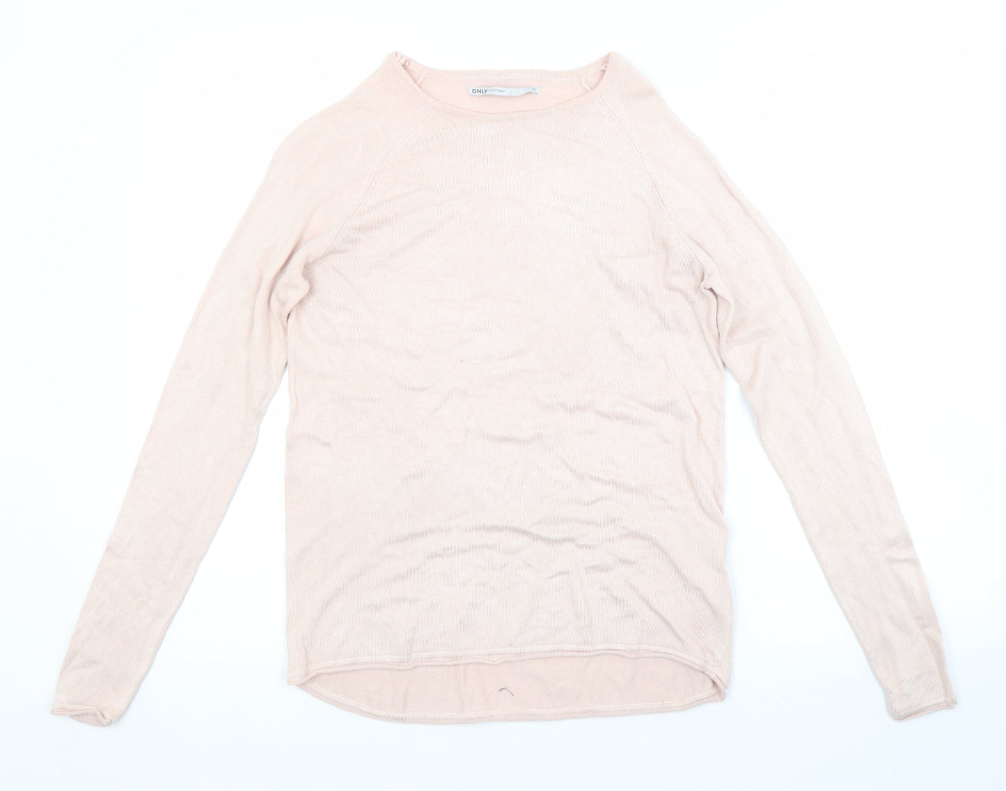 Womens UK Size XS Only Pink Pullover Jumper