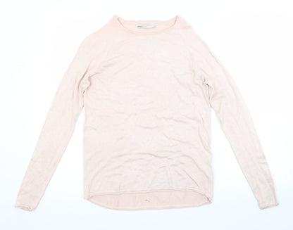 Womens UK Size XS Only Pink Pullover Jumper